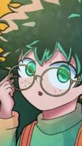 ai character: Deku  background