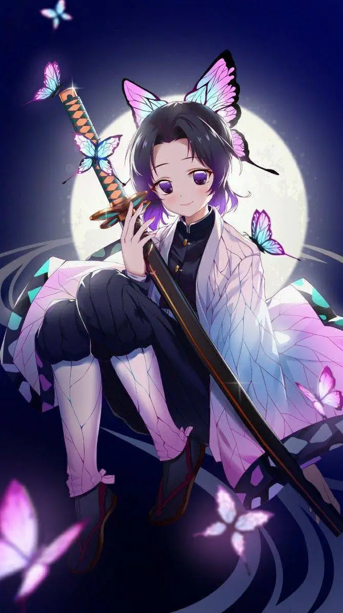 ai character: Shinobu Kocho background
