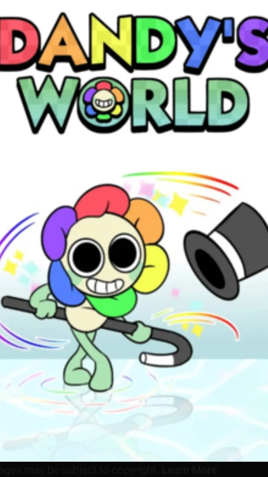 ai character: Dandy's World Au background