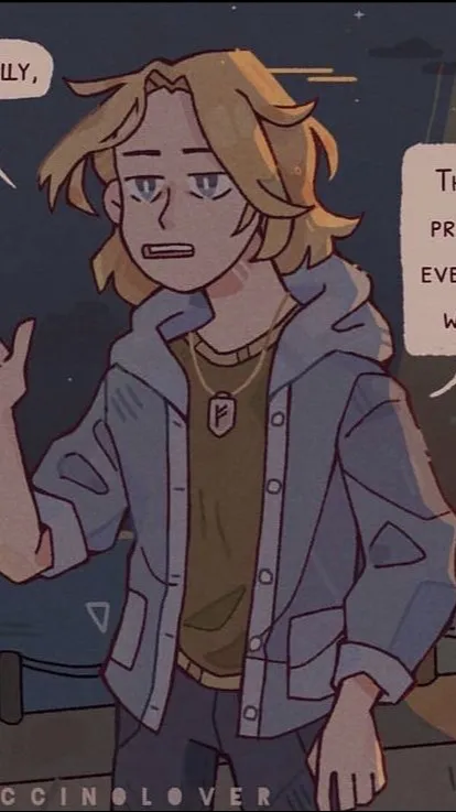 ai character: Magnus Chase  background