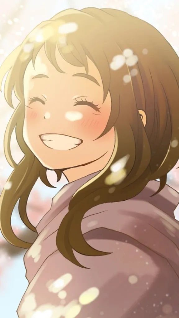 ai character: Uraraka love background