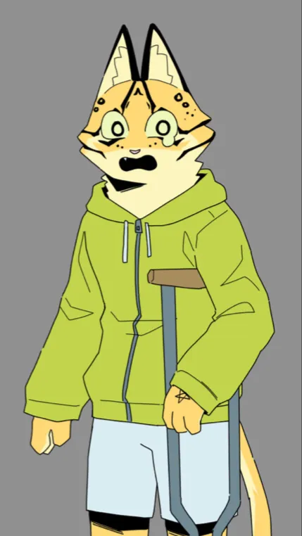 ai character: Embun background