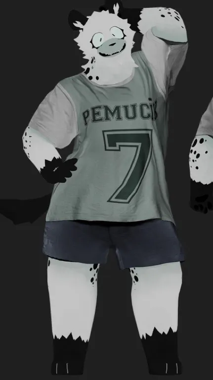 ai character: Weewee background