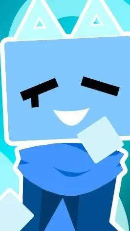 ai character: Cube background