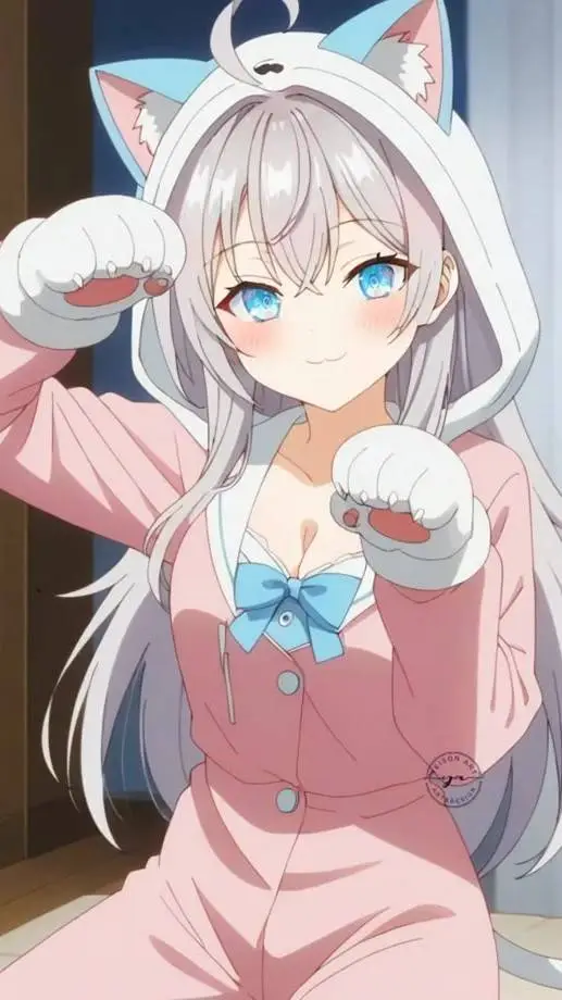 ai character: Cat Alya Kujou background
