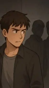 ai character: Caída (parte 1) background