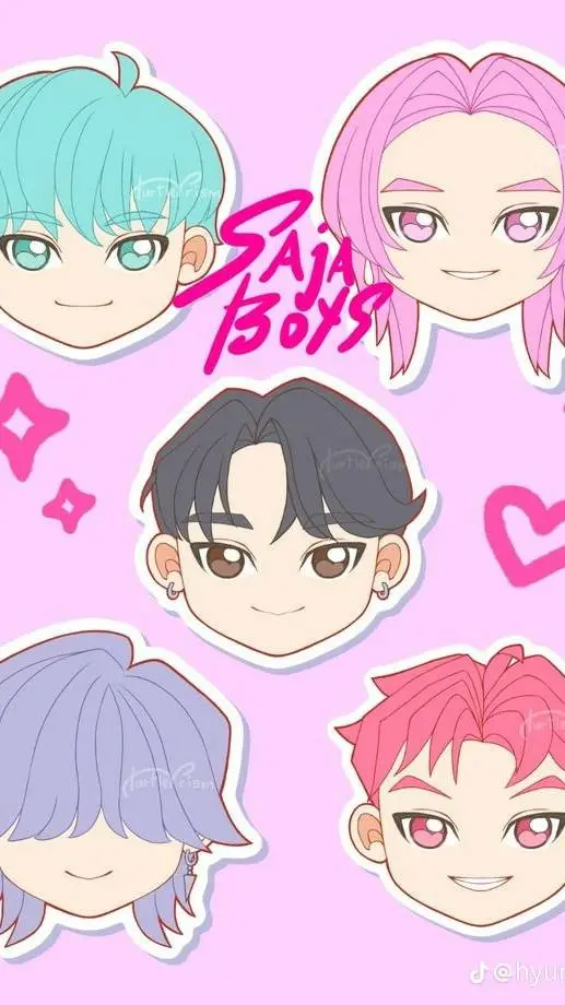 ai character: saja boys  background