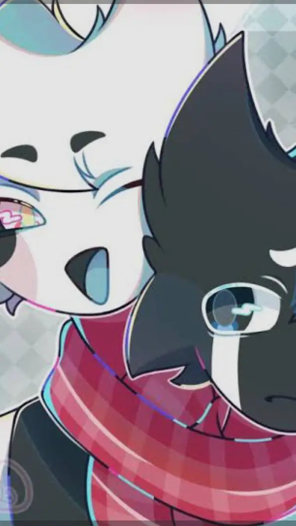 ai character: razzel AND dazzel  background
