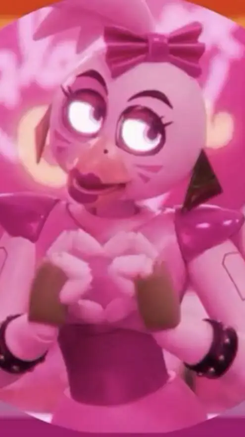 ai character: Chica!✌🍧💗 background