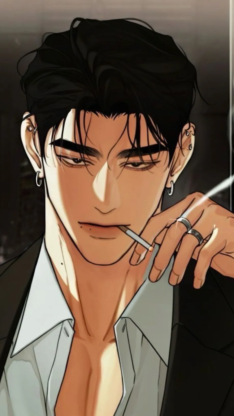 ai character: Aaron background