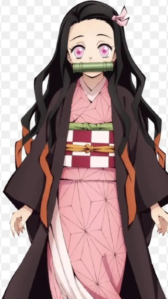 ai character: nezuko kamado background