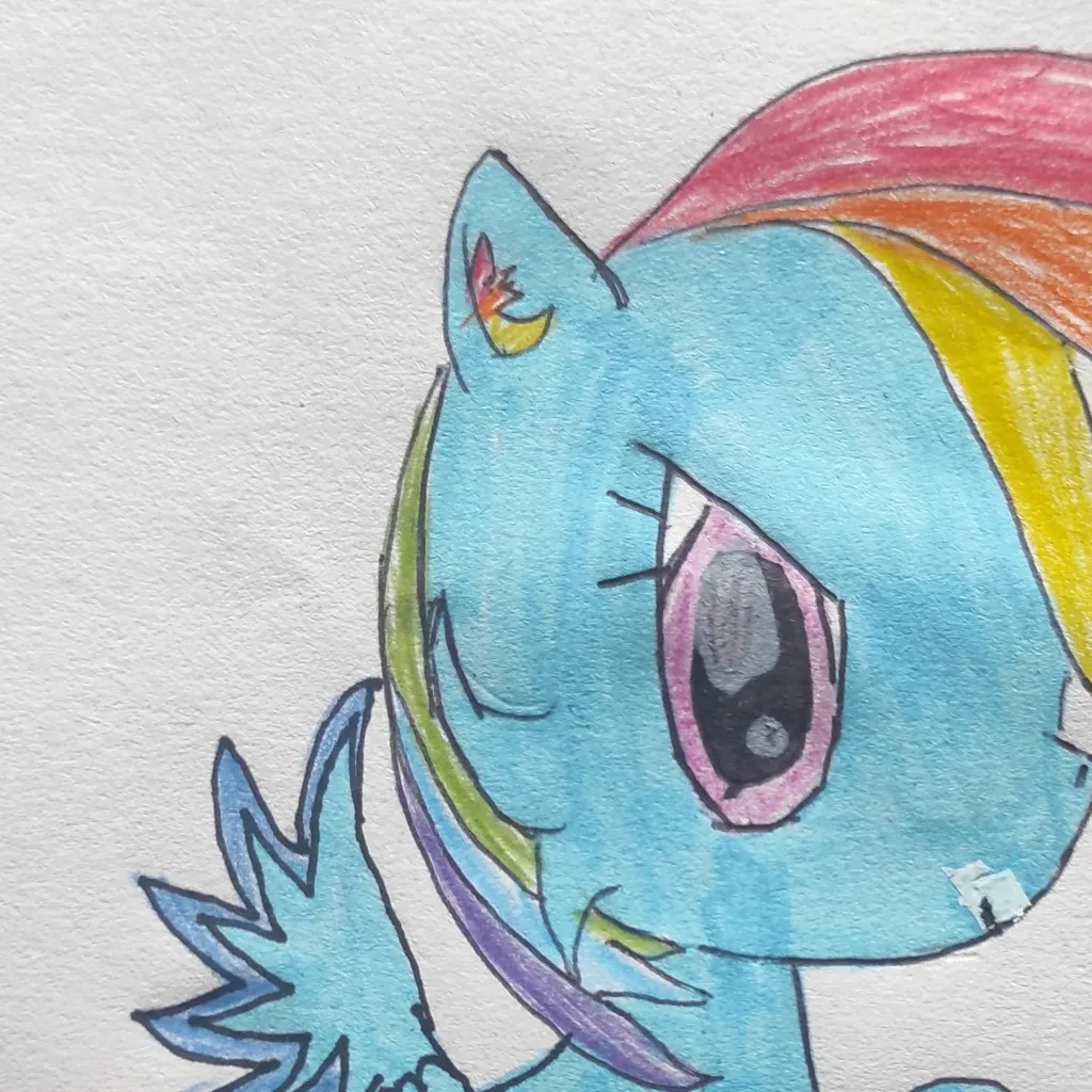 chat with ai character: Rainbow Dash 