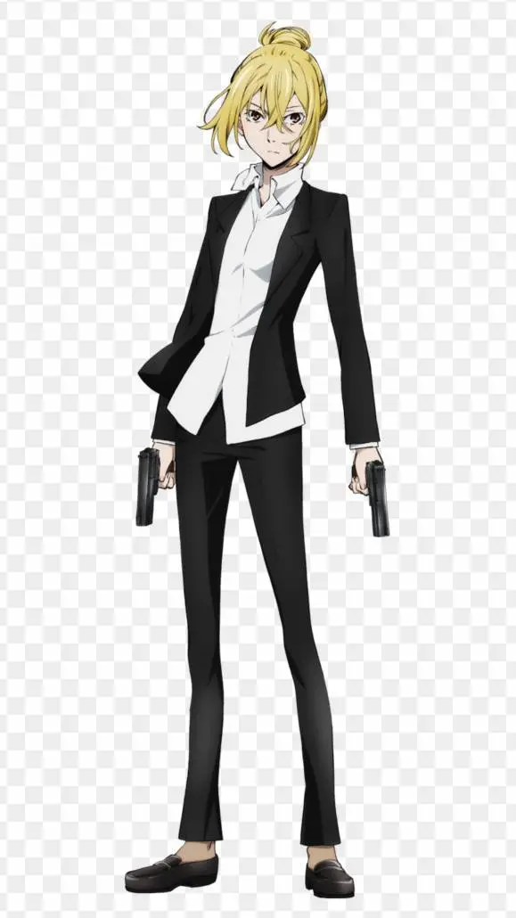 ai character: ana gallardo  background
