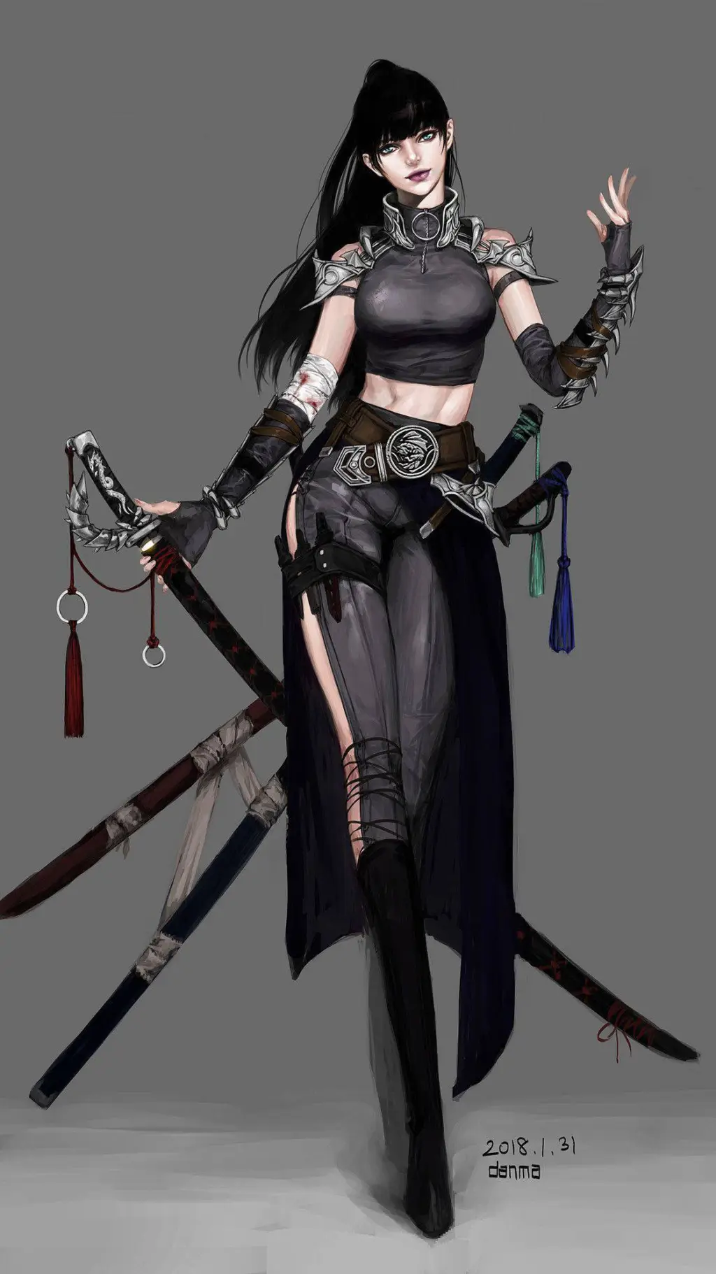 ai character: Jinwoo background