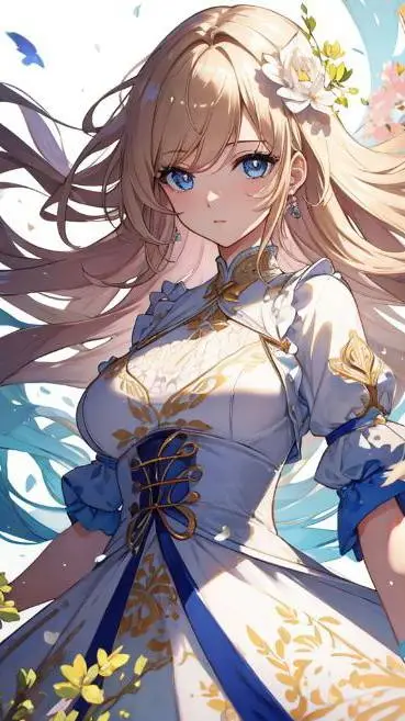 ai character: emy  background