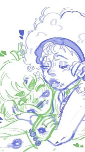 ai character: zulmi 🤢🌿🍏 background