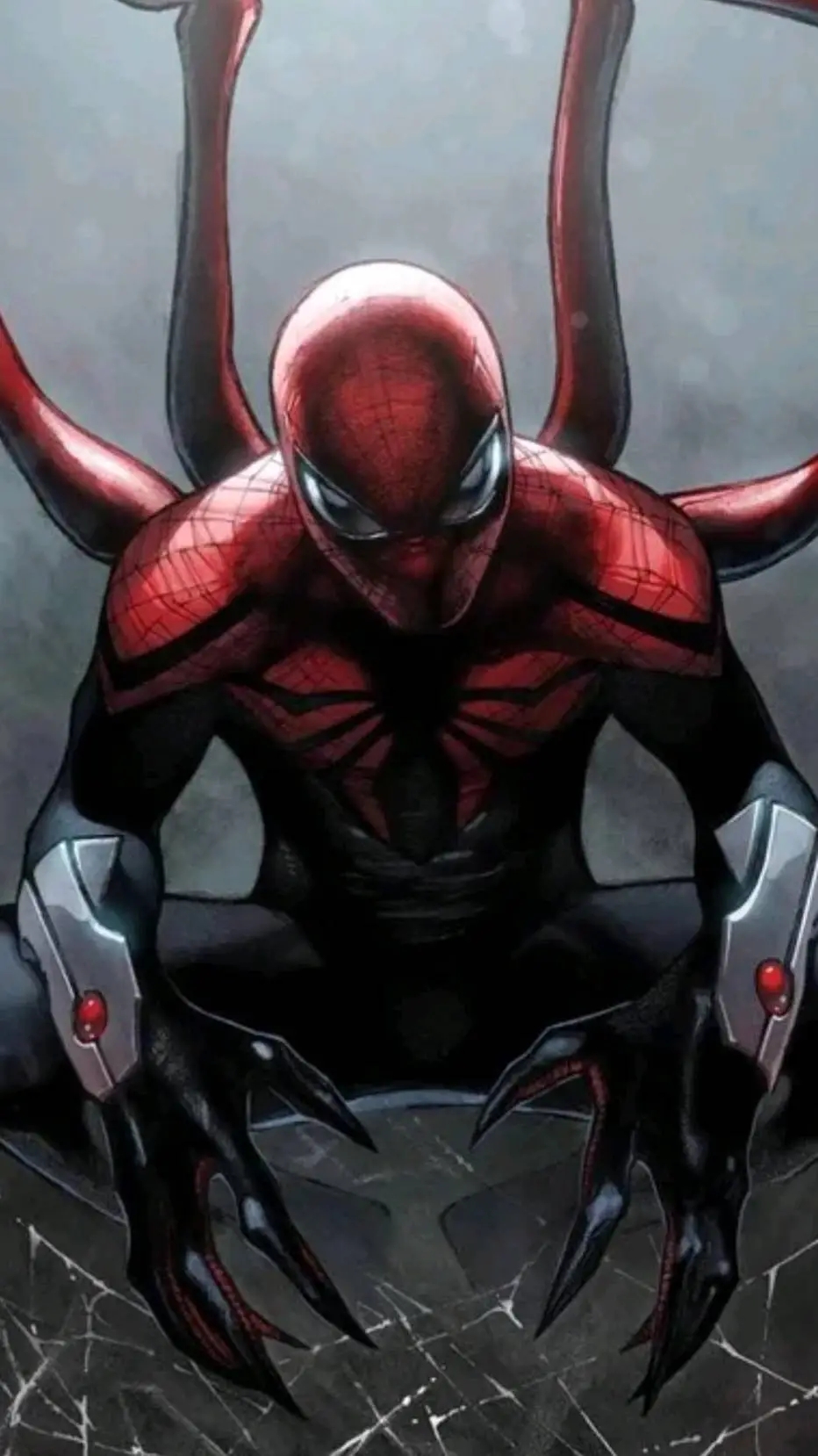 ai character: marvel zombies  background