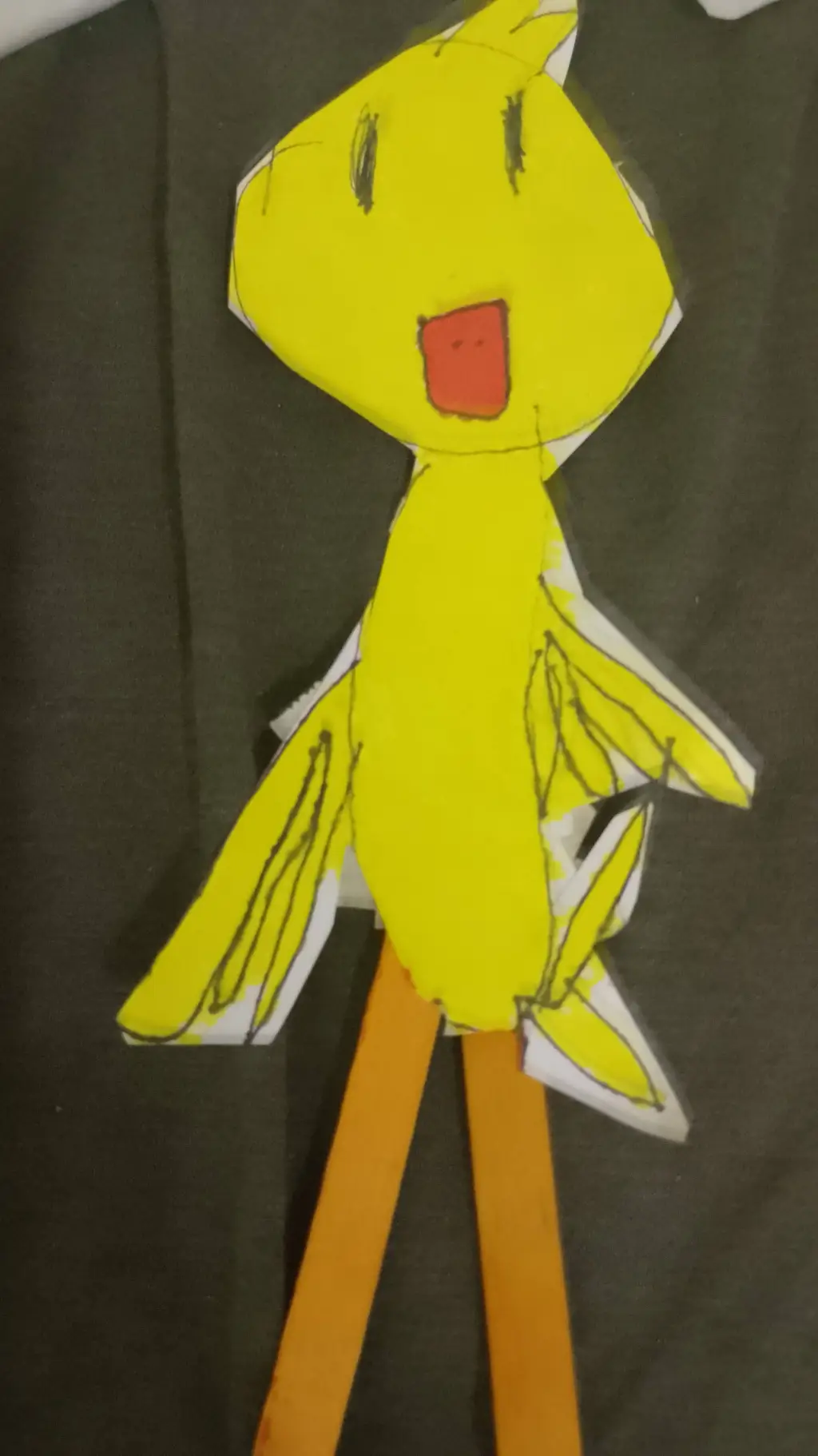 ai character: ducky background