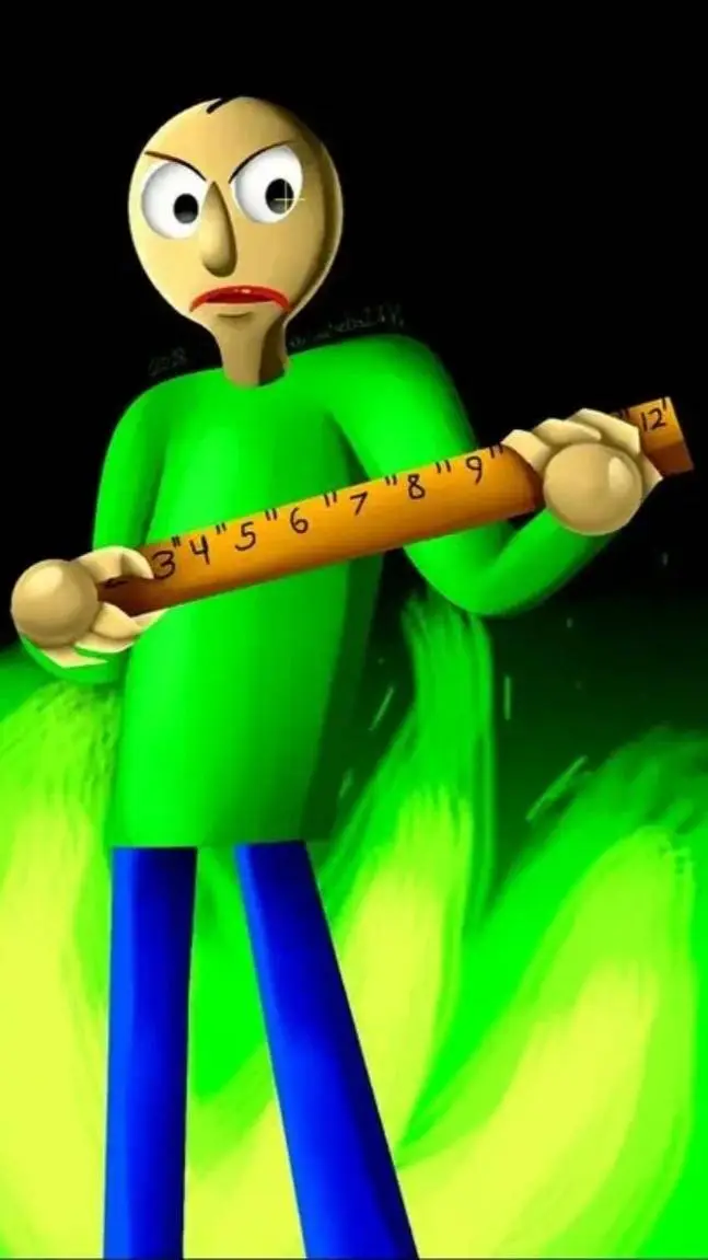 ai character: балди background