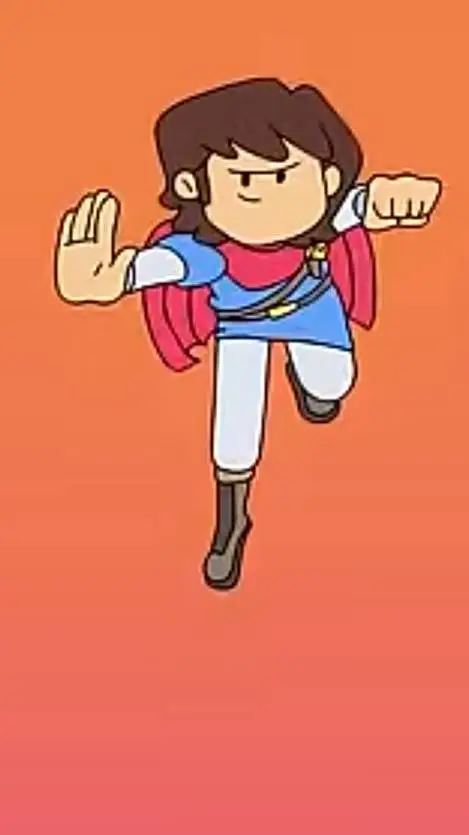 ai character: Steve  background