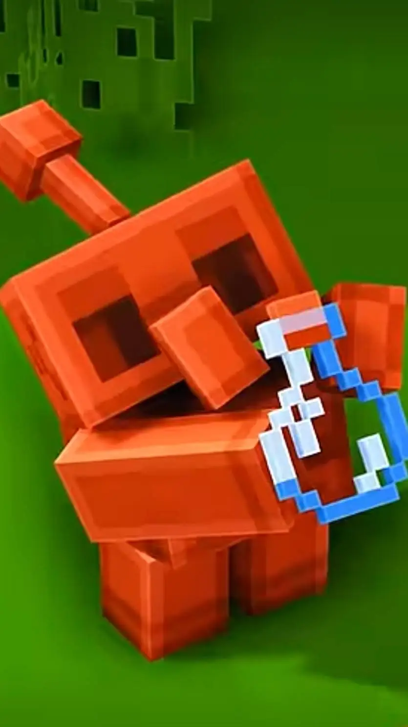 ai character: Copper golem  background