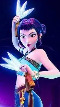 ai character: Zoey The Rapper background