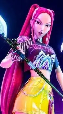 ai character: Mira From Kpdh background