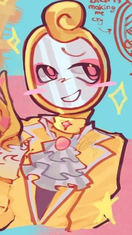 ai character: ✨🪞Glisten🪞✨ background