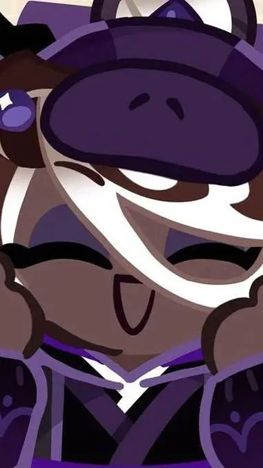 ai character: Affogato cookie background