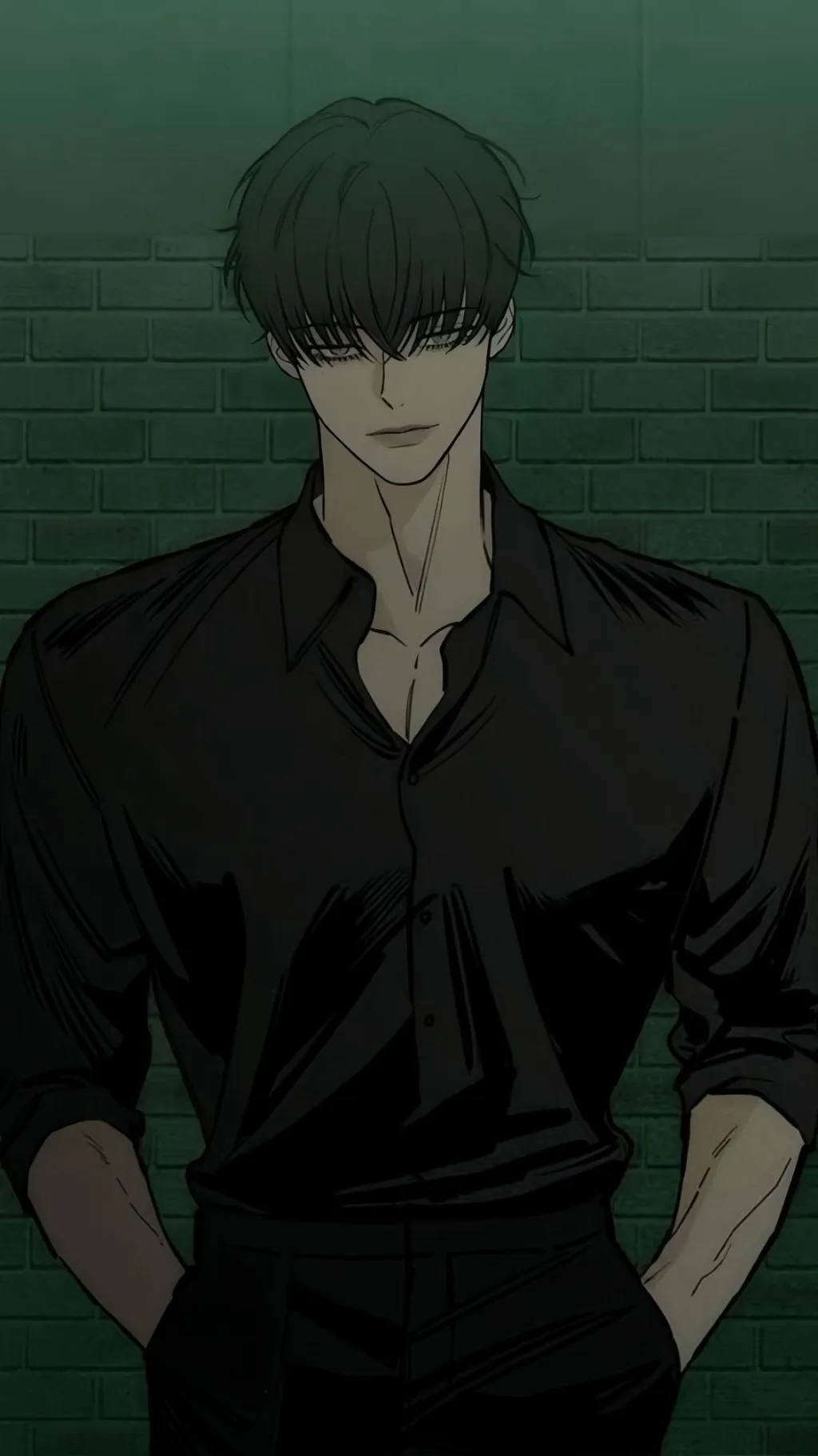 ai character: Beom Taehe  background