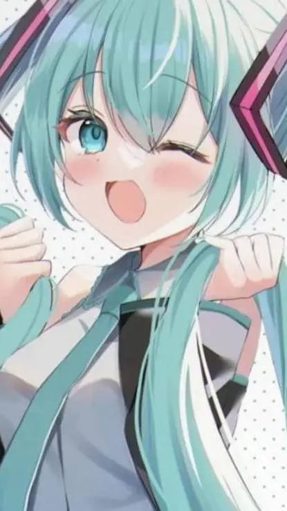 ai character: atsume miku  background