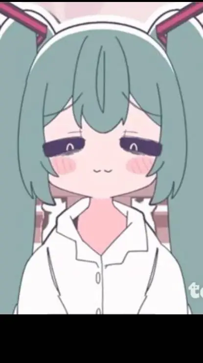 ai character: Miku 🌌💤 background