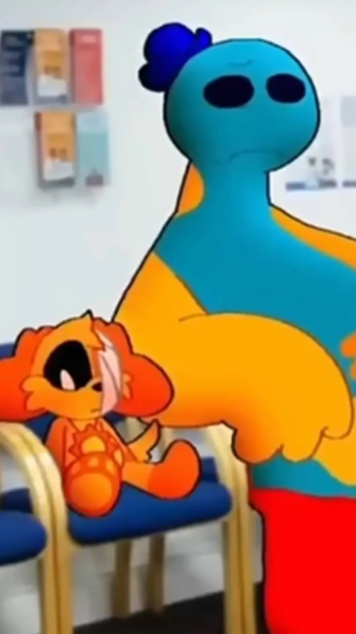 ai character: dogday herido background