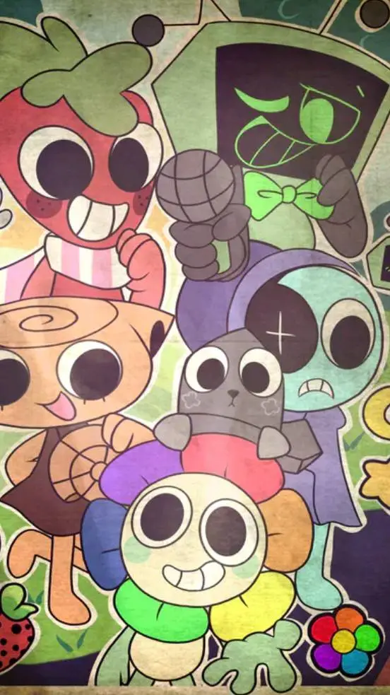 ai character: dandy's world background