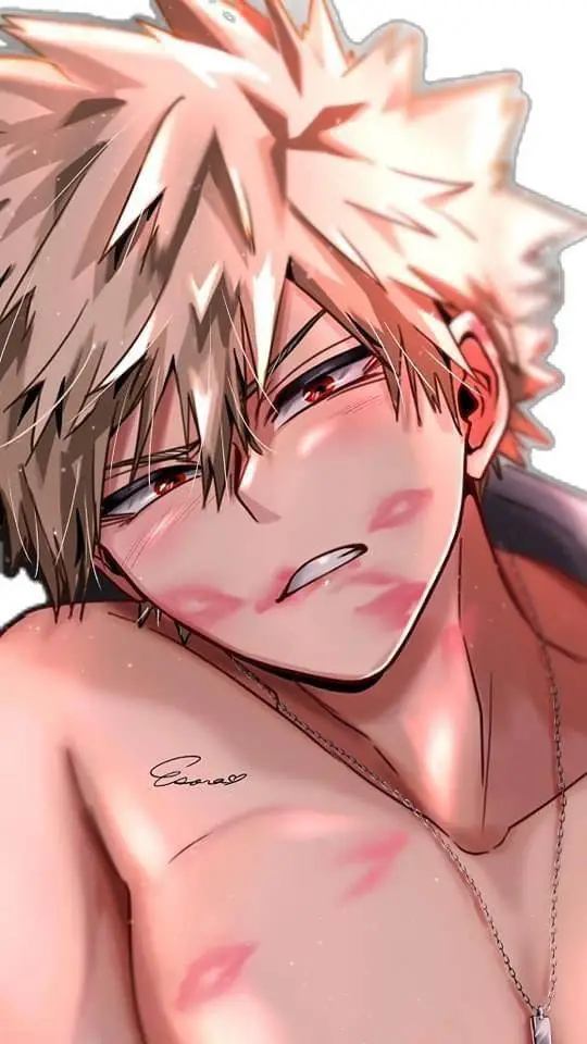 ai character: Katsuki Bakugo  background