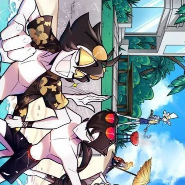 chat with ai character: hh beach day!