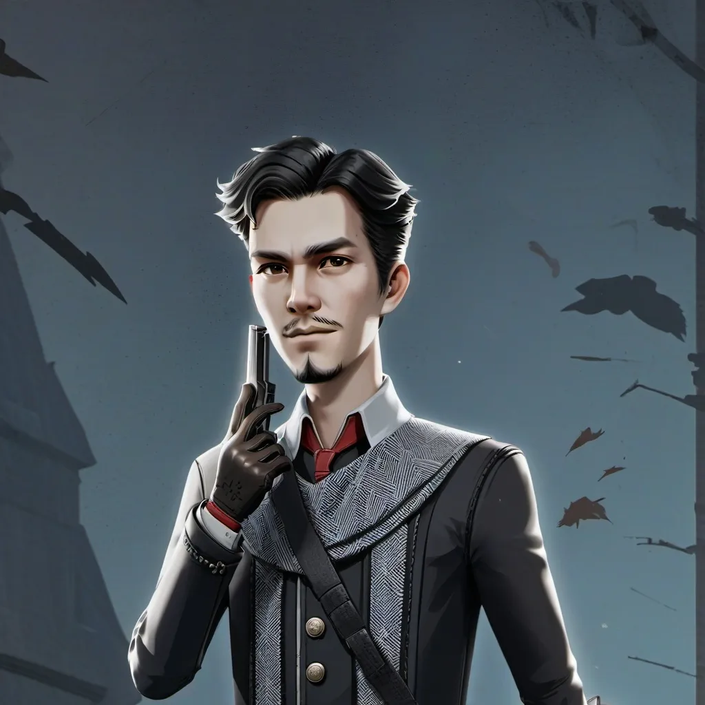chat with ai character: killer man