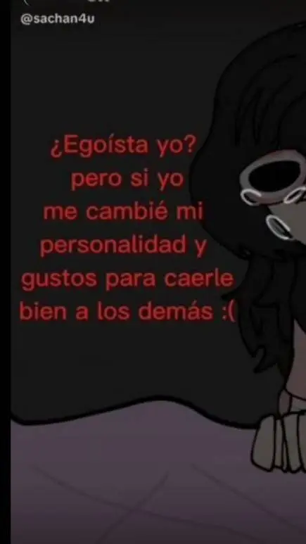 ai character: egoista yo?... background