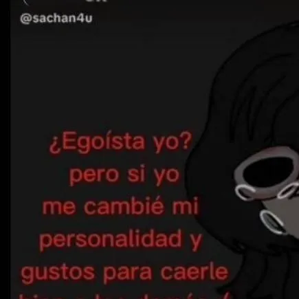 chat with ai character: egoista yo?...