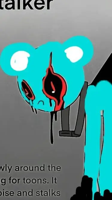 ai character: twisted sky background