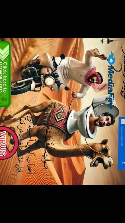 ai character: skibidi arab background