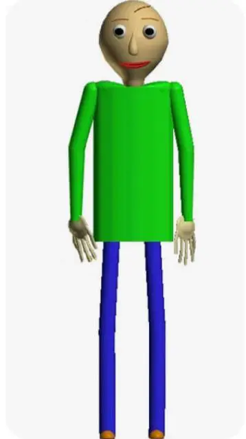ai character: Baldi background