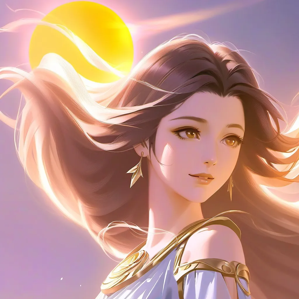 chat with ai character: sun But a girl