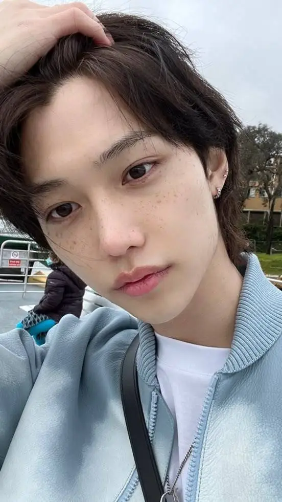 ai character: 🐥𝐿𝐸𝐸 𝐹𝐸𝐿𝐼𝑋🐥 background