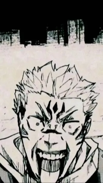 ai character: Ryomen sukuna  background