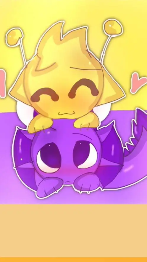 ai character: Durple x simon background