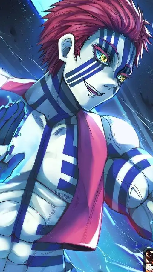 ai character: akaza background