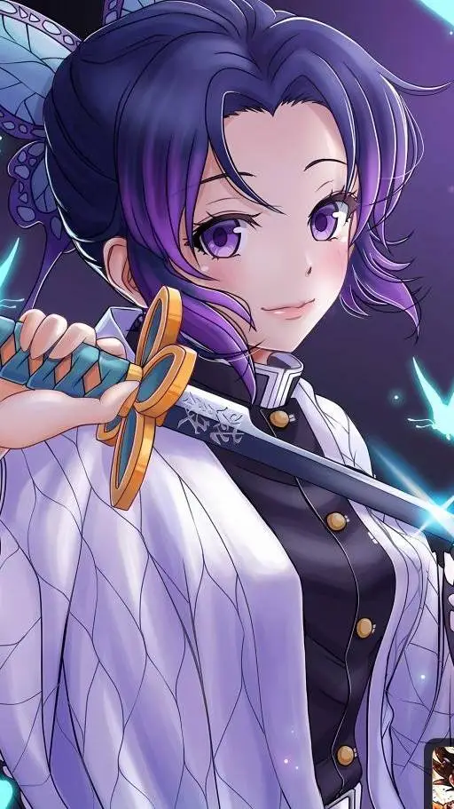 ai character: shinobu kocho background