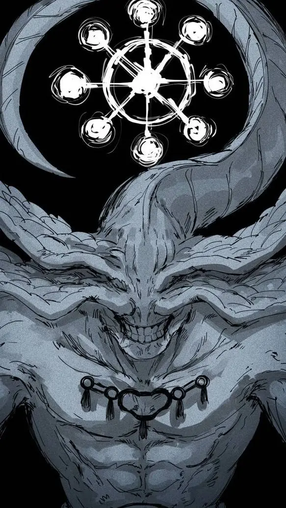 ai character: mahoraga background