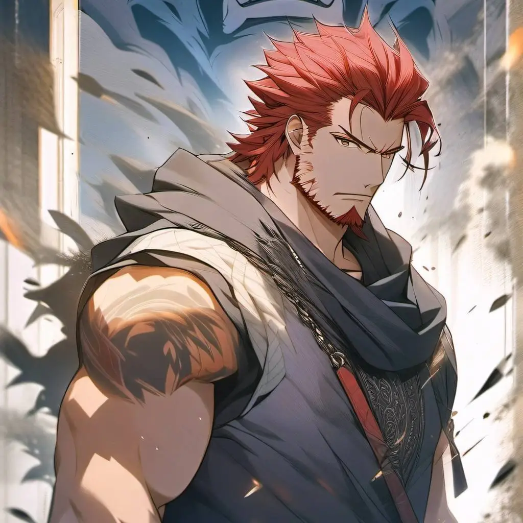 ai character: Busk background